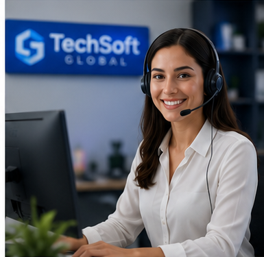TechSoft Global support agent